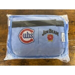 Chicago Cubs Jim Beam Stadium Blanket Blue Fleece Sweet Home Chicago MLB Promo